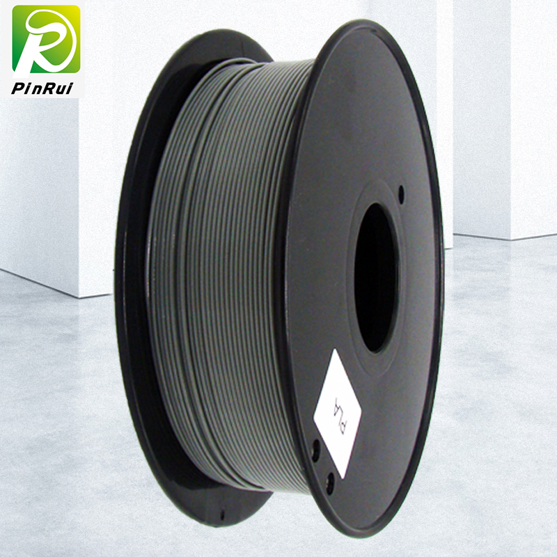 Pinrui высокое качество 1 кг 3D PLA принтер нить серый цвет